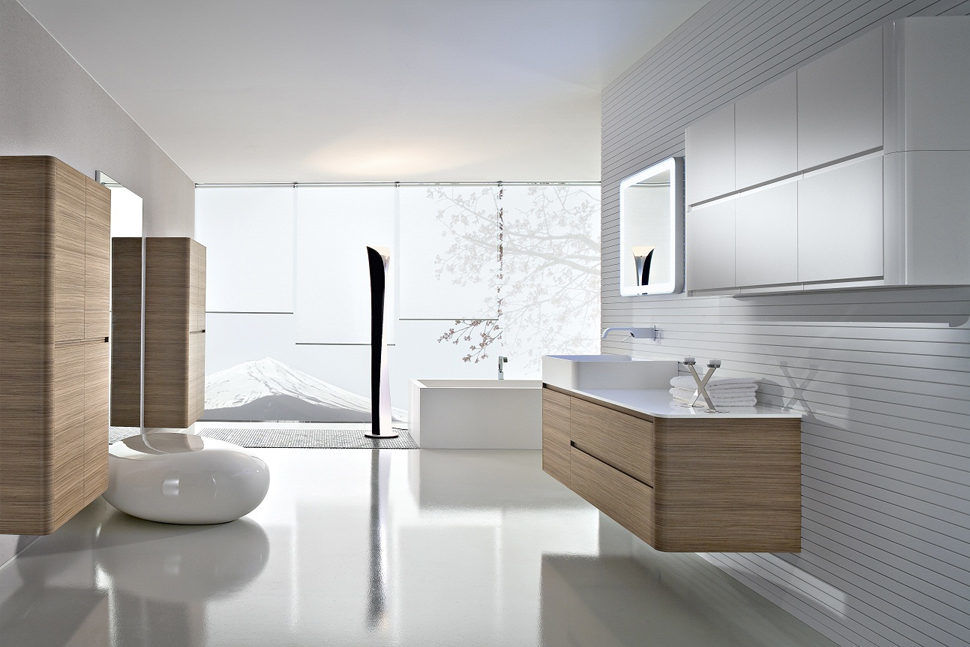 Modern Tarz Banyo Tasarımı